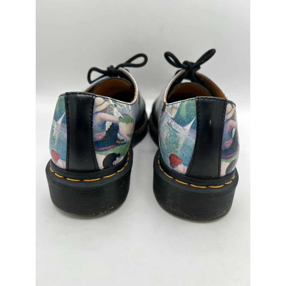 RARE Dr. Martens 1461 The National Gallery Collab Oxford Georges Seurat WMN SZ 9 - Picture 10 of 11